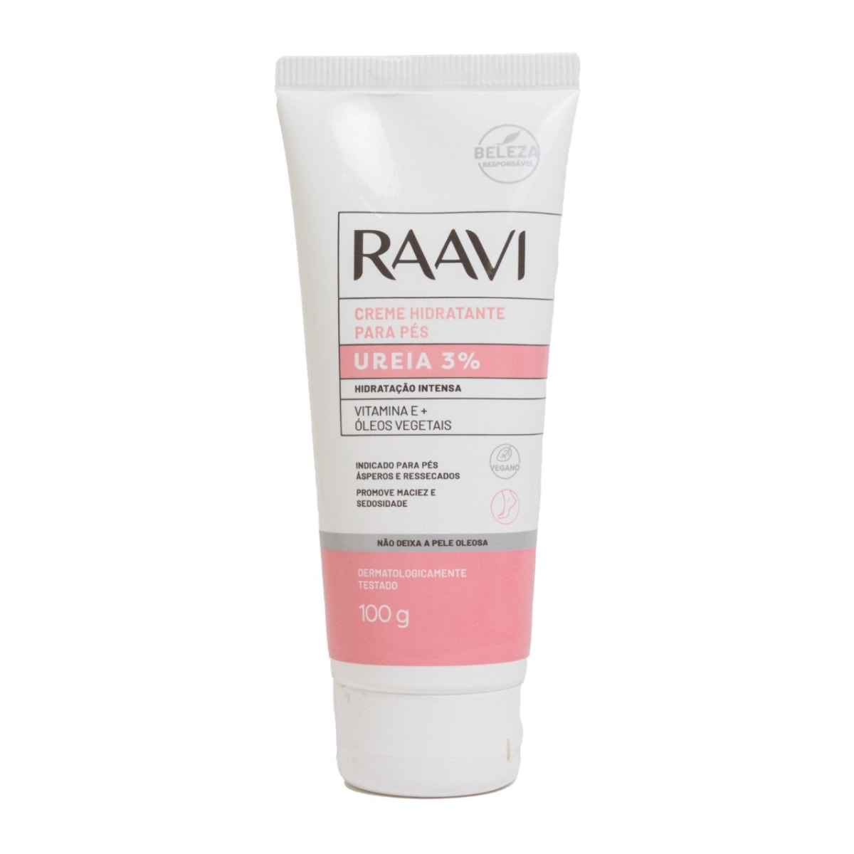 Raavi Creme Hidratante Para Pés Ureia 3% 100 g Raavi Creme Hidratante Para Pés Ureia 3% 100 g