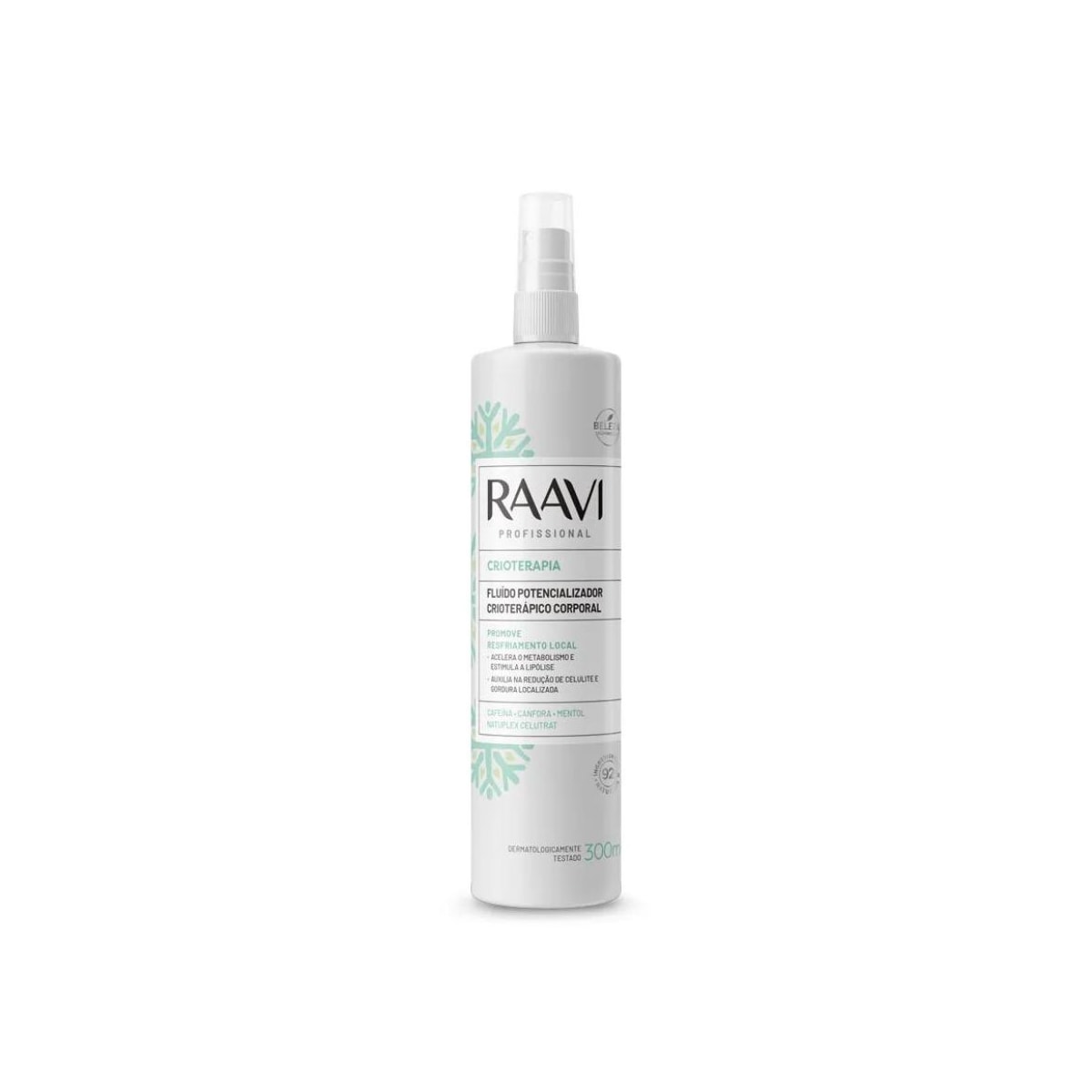 Raavi Fluido Potencializador Crioterápico Corporal 300ml Raavi Fluido Potencializador Crioterápico Corporal 300ml