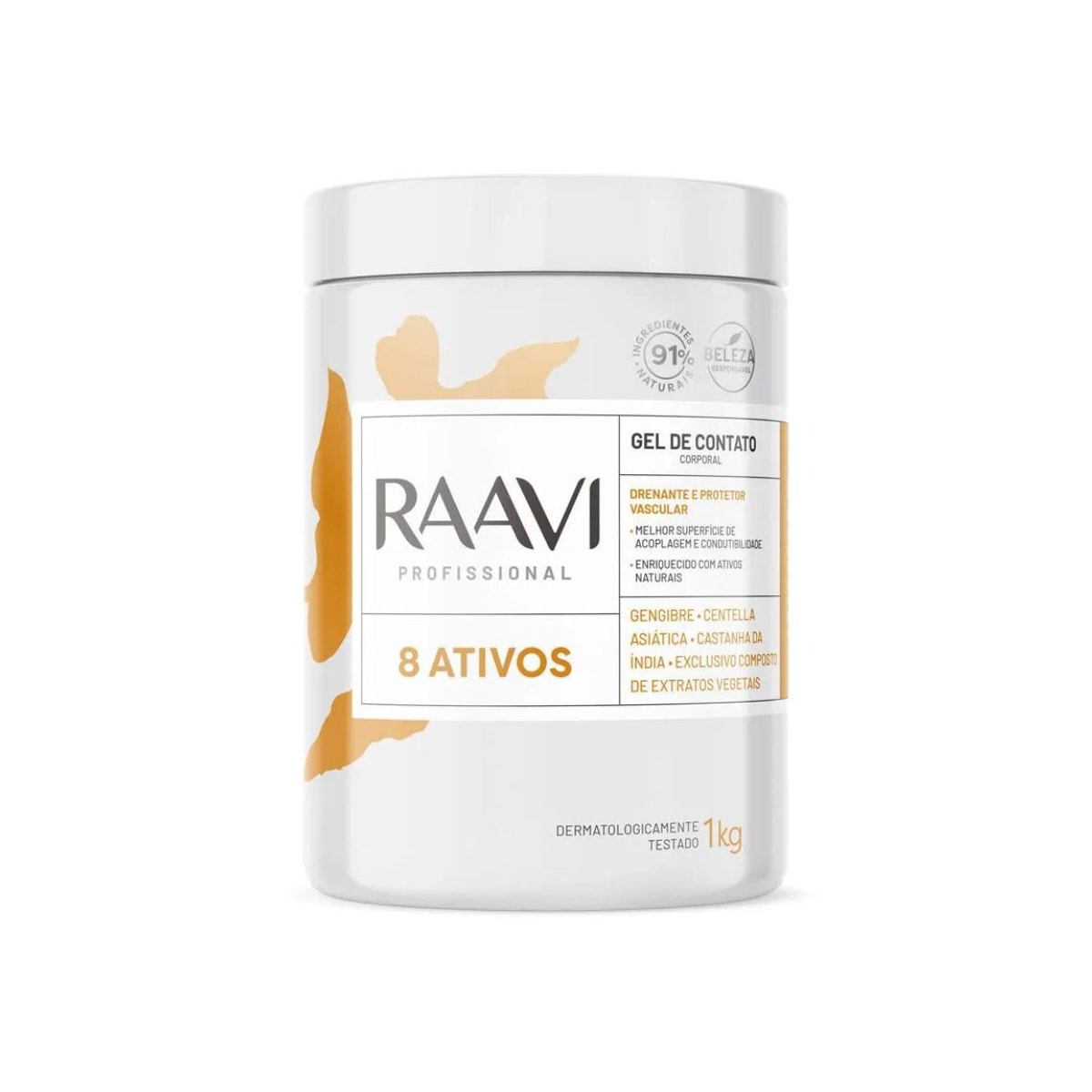 Raavi Gel Contato 8 Ativos 1 Kg