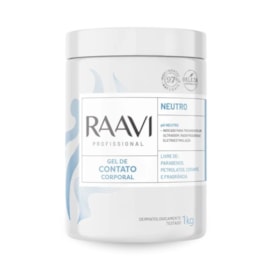 Raavi Gel de Contato Corporal Neutro 1 Kg