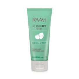 Raavi Gel Esfoliante Facial Clorofila e Tomate 75g