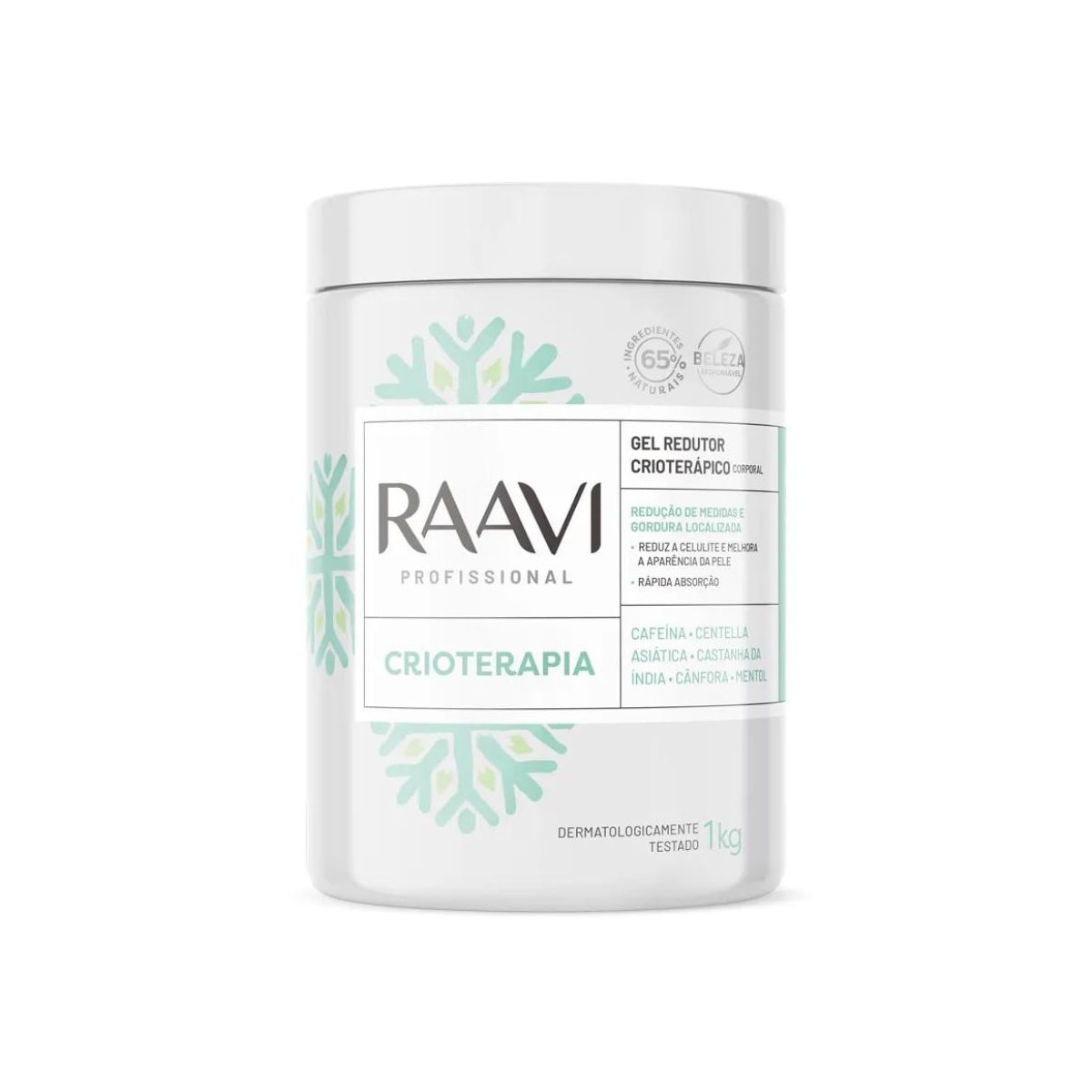 Raavi Gel Redutor Crioterapia 1 Kg
