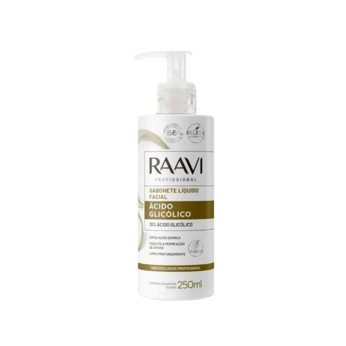 Raavi Sabonete Ácido Glicólico 10% Renovação Pele 250 ml