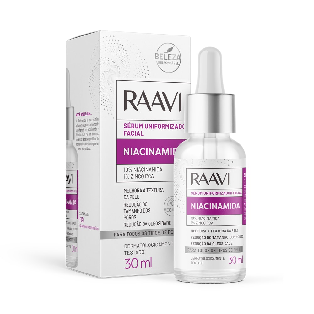 Raavi Sérum Uniformizador Facial Niacinamida 30ml