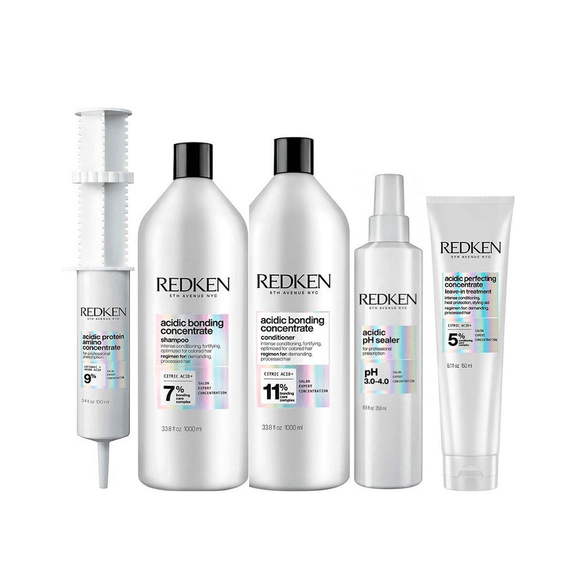Redken Acidic Bonding Concentrate Duo Grande + pH Sealer 250ml + Concentrate Leave-in 150ml + Protein Amino 100ml Redken Acidic Bonding Concentrate Duo Grande + pH Sealer 250ml + Concentrate Leave-in 150ml + Protein Amino 100ml