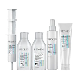 Redken Acidic Bonding Concentrate Duo Pequeno + pH Sealer 250ml + Concentrate Leave-in 150ml + Protein Amino 100ml Redken Acidic Bonding Concentrate Duo Pequeno + pH Sealer 250ml + Concentrate Leave-in 150ml + Protein Amino 100ml