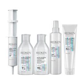 Redken Acidic Bonding Concentrate Duo Pequeno + pH Sealer 250ml + Concentrate Leave-in 150ml + Protein Amino 100ml