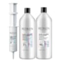 Redken Acidic Bonding Concentrate Shampoo + Condicionador 1L + Protein Amino Concentrate 100ml