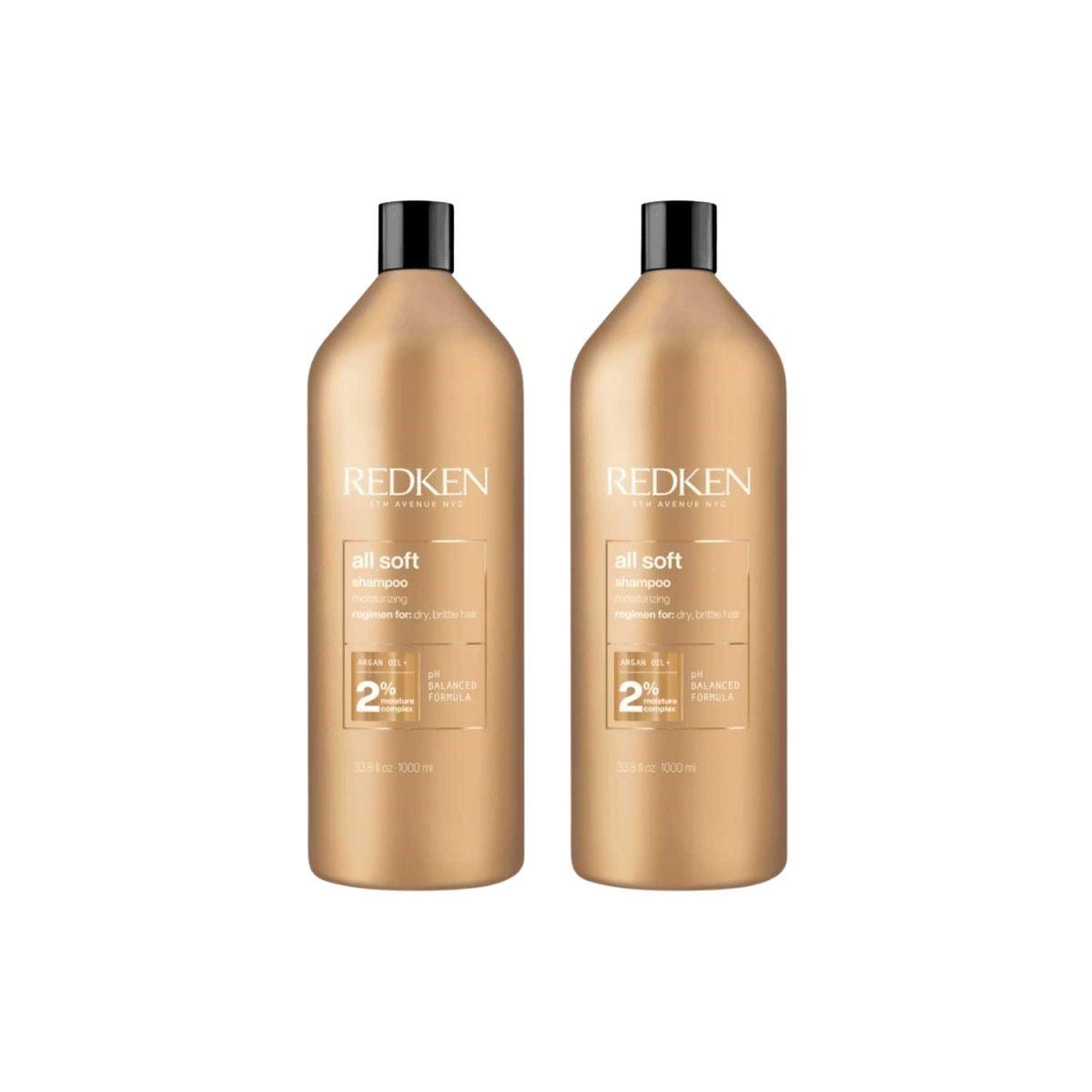 Redken All Soft Argan Oil Kit 2 Shampoo 1000ml Redken All Soft Argan Oil Kit 2 Shampoo 1000ml