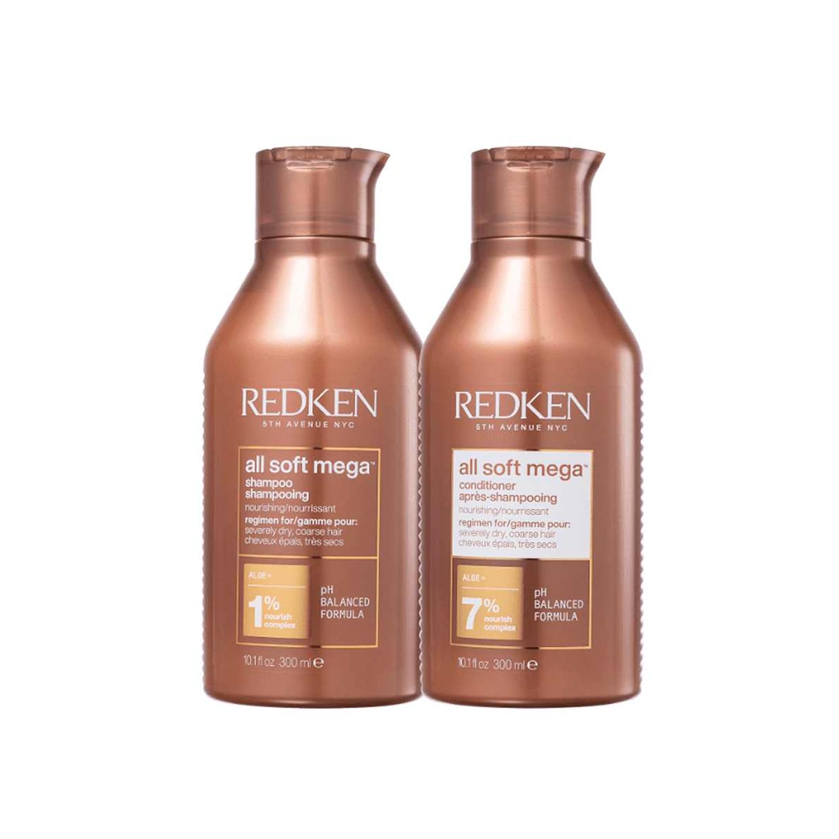 Redken All Soft Mega Shampoo 300ml + Condicionador 300ml Redken All Soft Mega Shampoo 300ml + Condicionador 300ml