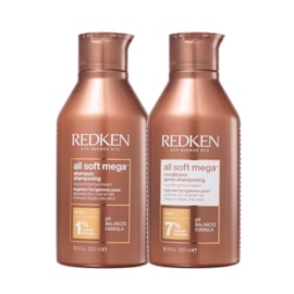 Redken All Soft Mega Shampoo 300ml + Condicionador 300ml Redken All Soft Mega Shampoo 300ml + Condicionador 300ml