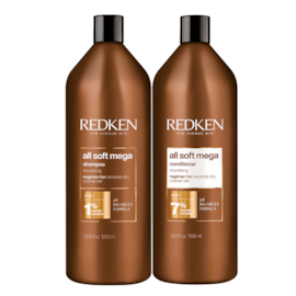 Redken All Soft Mega Shampoo + Condicionador 1L Redken All Soft Mega Shampoo + Condicionador 1L
