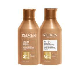 Redken All Soft Shampoo 300ml + Condicionador 300ml