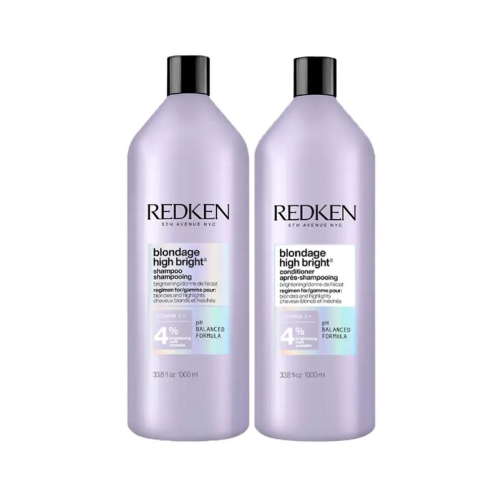 Redken Blondage High Bright Shampoo 1L + Condicionador 1L