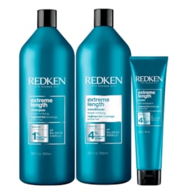 Redken Extreme Length Salon Shampoo + Condicionador 1L + Sealer 150ml Redken Extreme Length Salon Shampoo + Condicionador 1L + Sealer 150ml