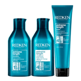 Redken Extreme Length Shampoo + Condicionador 300ml + Sealer 150ml