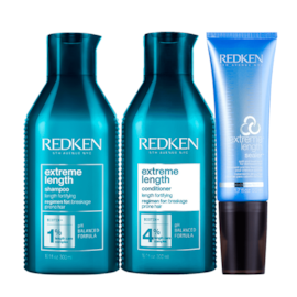 Redken Extreme Length Shampoo + Condicionador 300ml + Sealer 50ml Redken Extreme Length Shampoo + Condicionador 300ml + Sealer 50ml