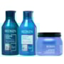 Redken Extreme Shampoo 300ml + Condicionador 300ml + Máscara Capilar 500ml