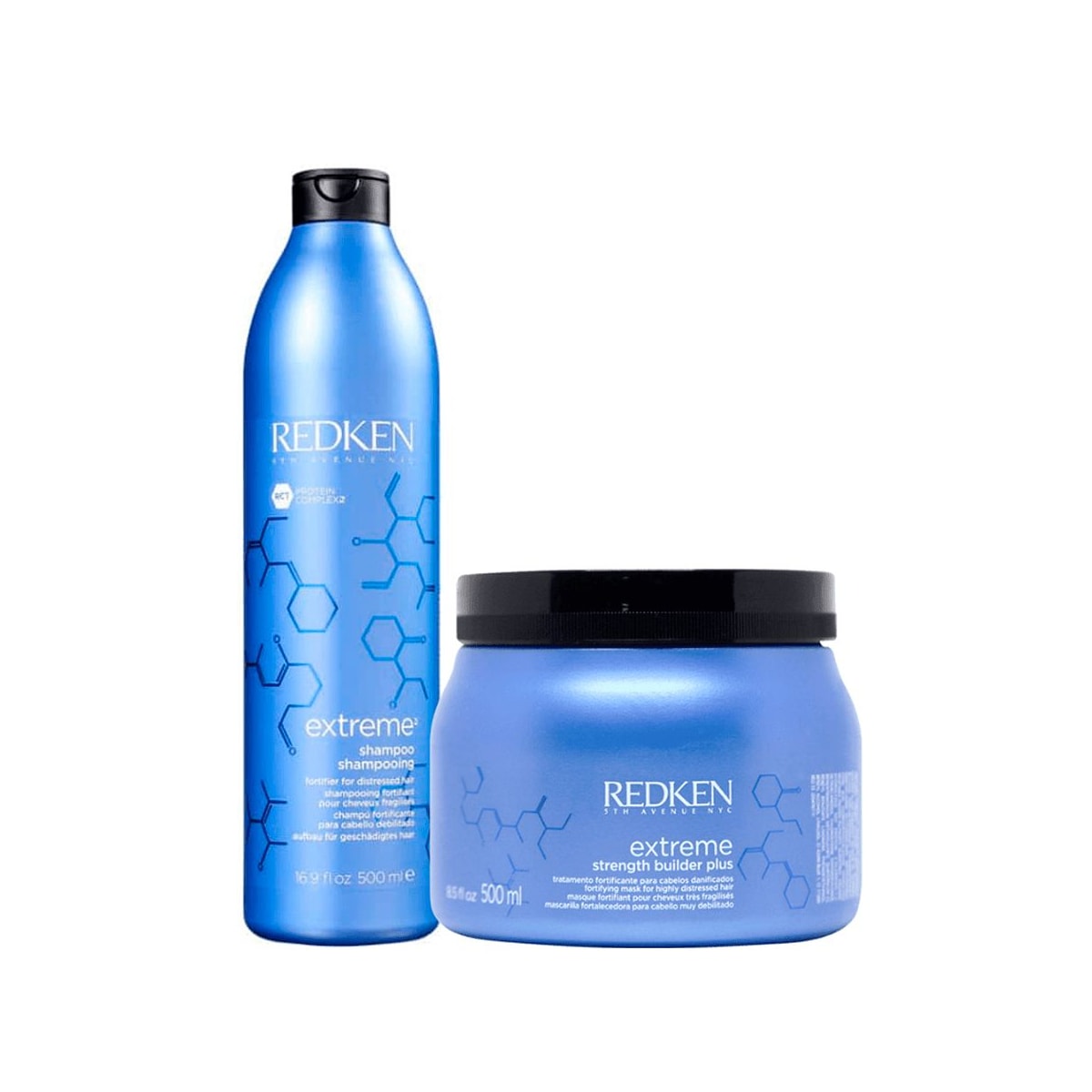 Redken Extreme Shampoo 500ml + Máscara 500ml Redken Extreme Shampoo 500ml + Máscara 500ml