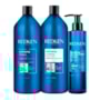 Redken Extreme Shampoo + Condicionador 1L + Extreme Play Safe Leave-in 200ml Redken Extreme Shampoo + Condicionador 1L + Extreme Play Safe Leave-in 200ml