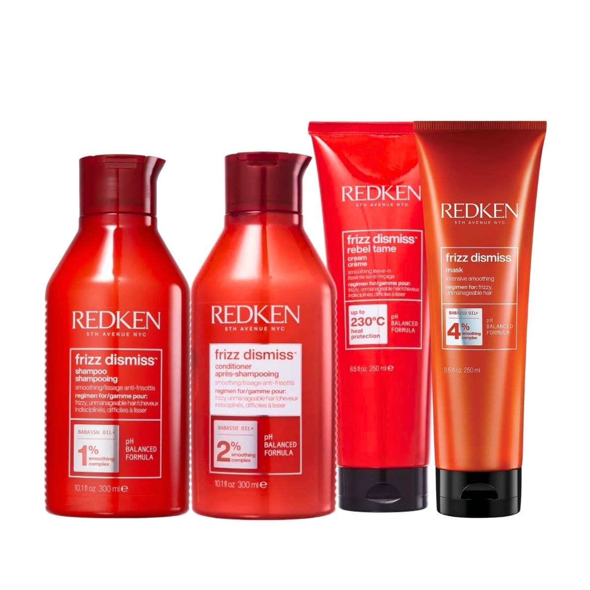 Redken Frizz Dismiss Kit Anti-Frizz (4 Produtos) Redken Frizz Dismiss Kit Anti-Frizz (4 Produtos)