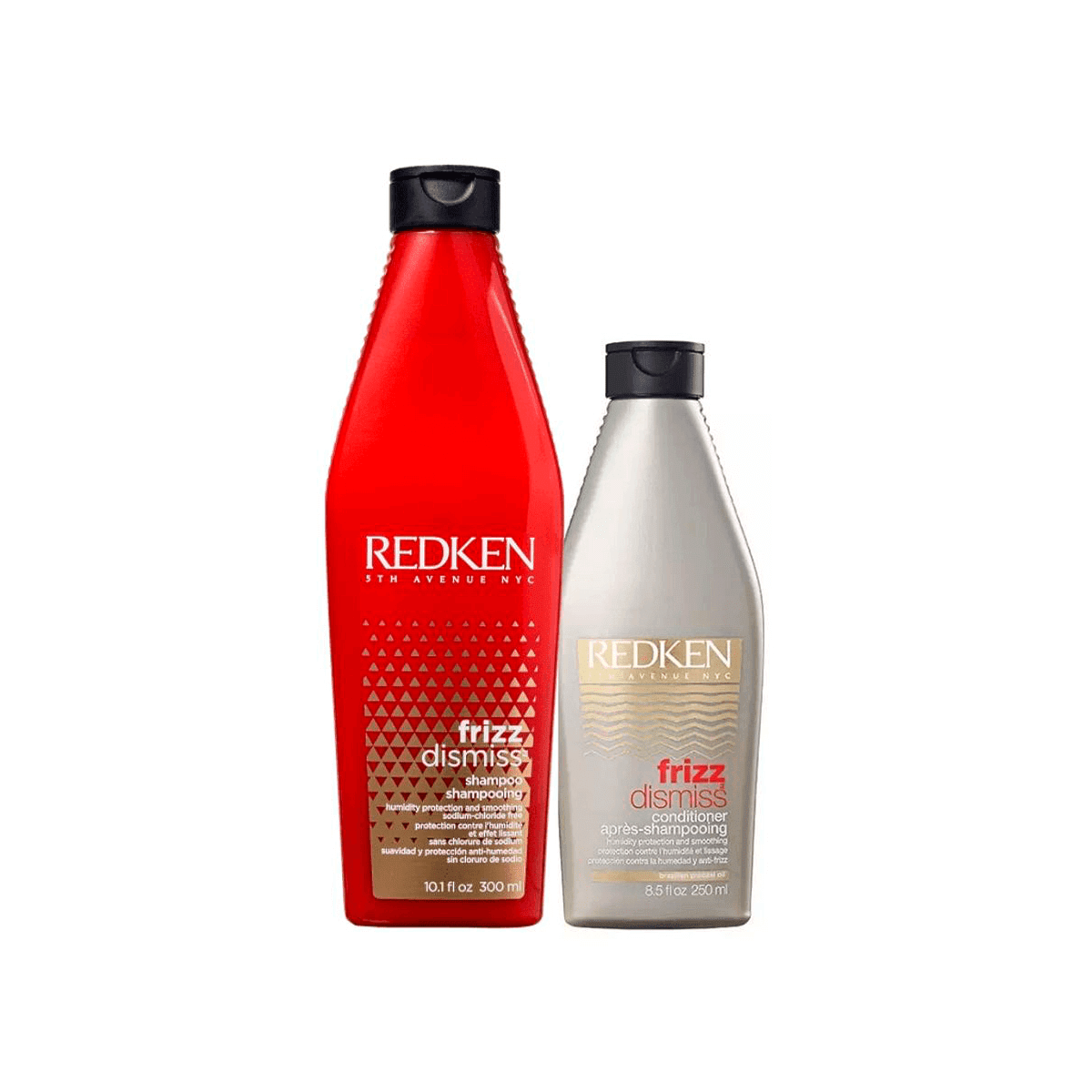 Redken Frizz Dismiss Shampoo 300ml + Condicionador 250ml Redken Frizz Dismiss Shampoo 300ml + Condicionador 250ml