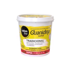 Relaxante Capilar Guanidina Tradicional Super Alisa e Relaxa 215 g