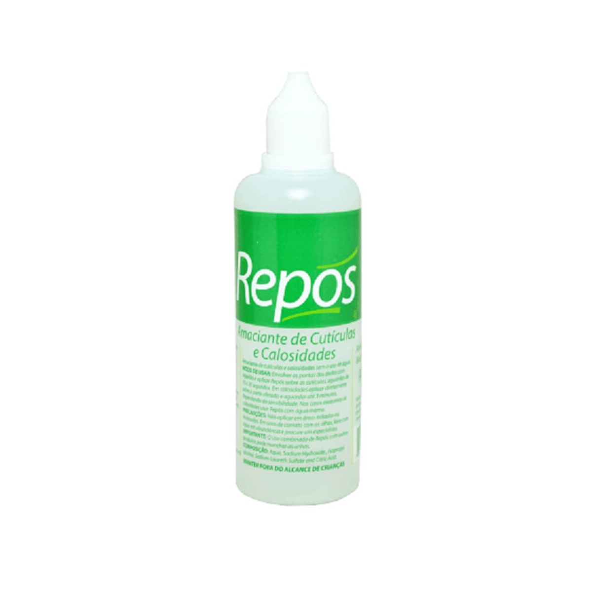 Repos Amaciante Cutículas Calosidade Liquido 120ml Repos Amaciante Cutículas Calosidade Liquido 120ml