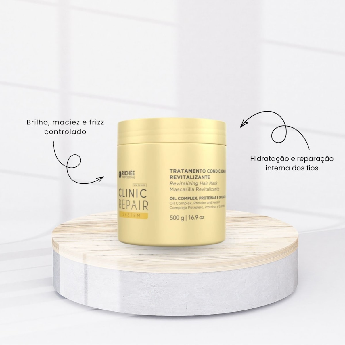 Richée Clinic Repair Máscara 500g Richée Clinic Repair Máscara 500g