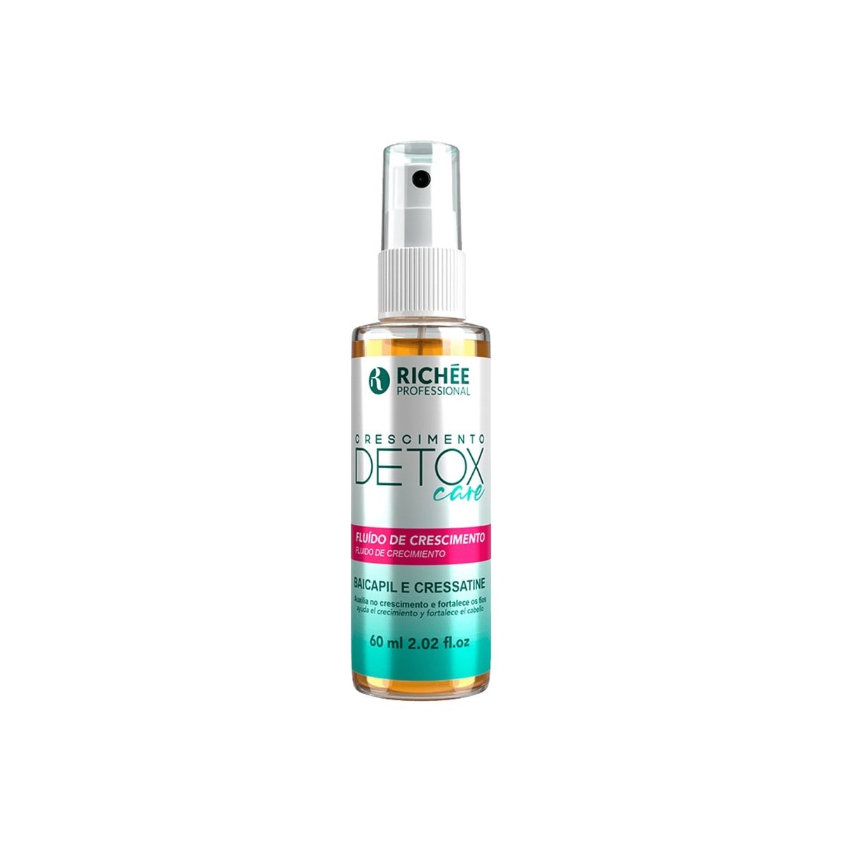 Richée Detox Care Fluido de Crescimento 60ml Richée Detox Care Fluido de Crescimento 60ml