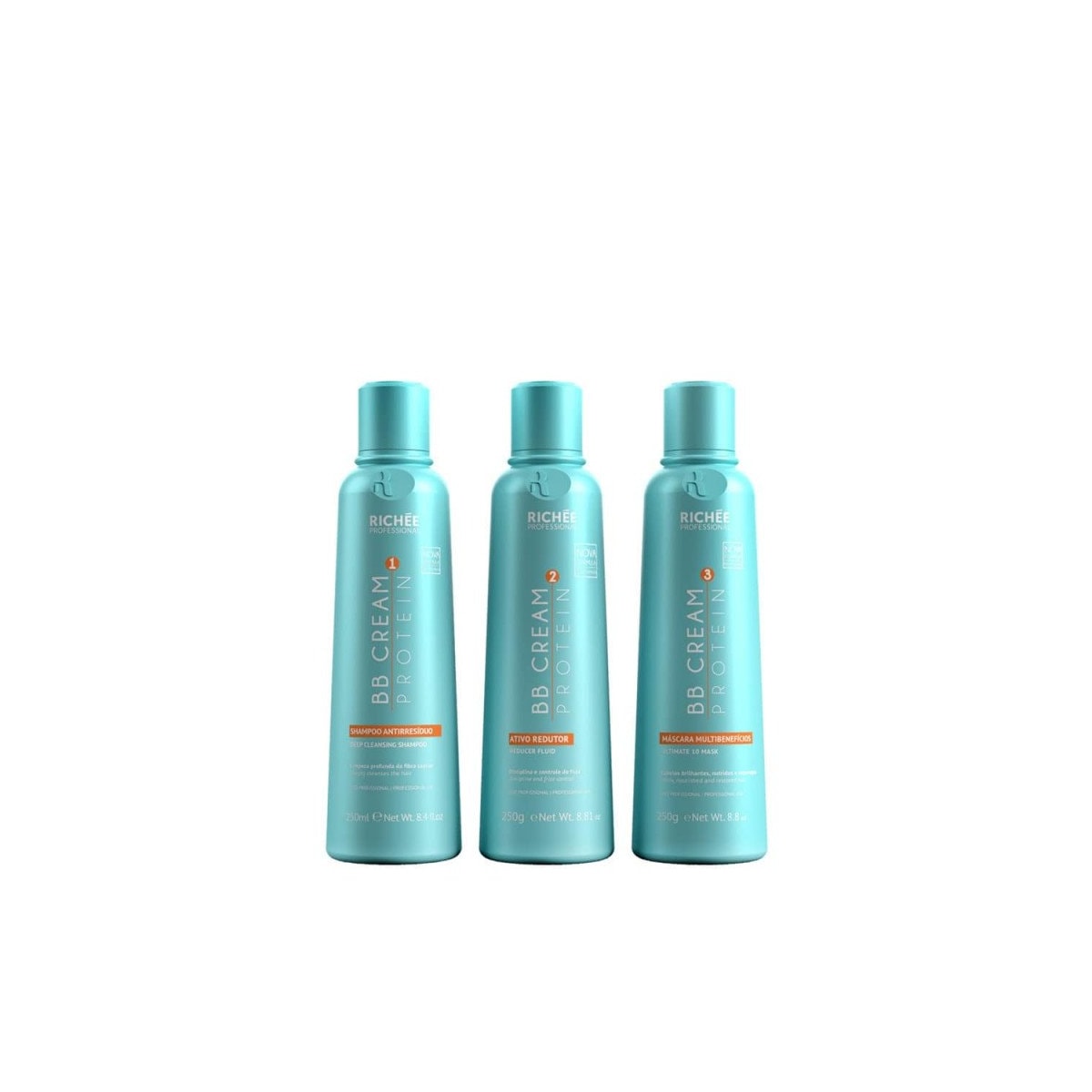 Richée Liso BB Cream Escova Progressiva (3 x 250g) Richée Liso BB Cream Escova Progressiva (3 x 250g)