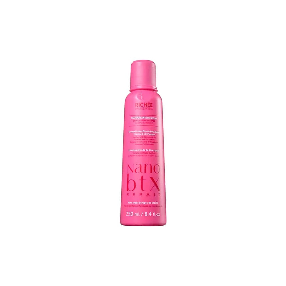 Richée Nano Btx Repair Shampoo Antirresíduo 250ml