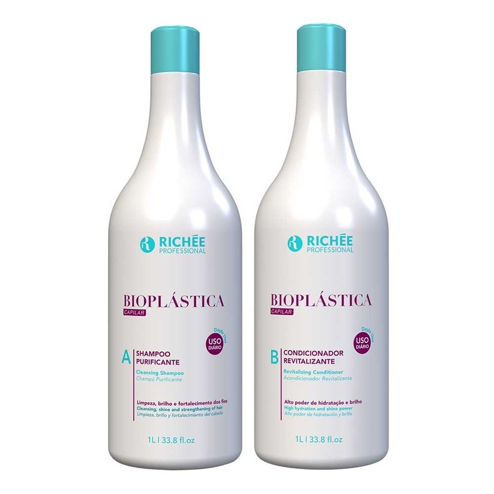 Richée Professional Bioplástica Shampoo + Condicionador (2x1000ml)