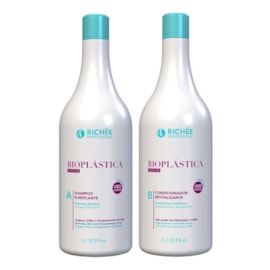 Richée Professional Bioplástica Shampoo + Condicionador (2x1000ml) Richée Professional Bioplástica Shampoo + Condicionador (2x1000ml)