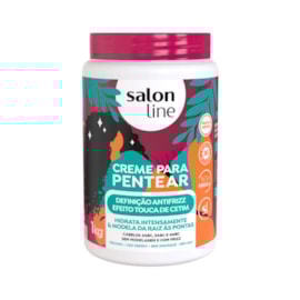 Salon Line Definição Antifrizz Creme Para Pentear 1kg Salon Line Definição Antifrizz Creme Para Pentear 1kg