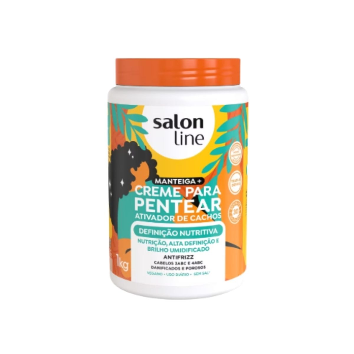 Salon Line Manteuga Ativador de Cahos Creme 1kg