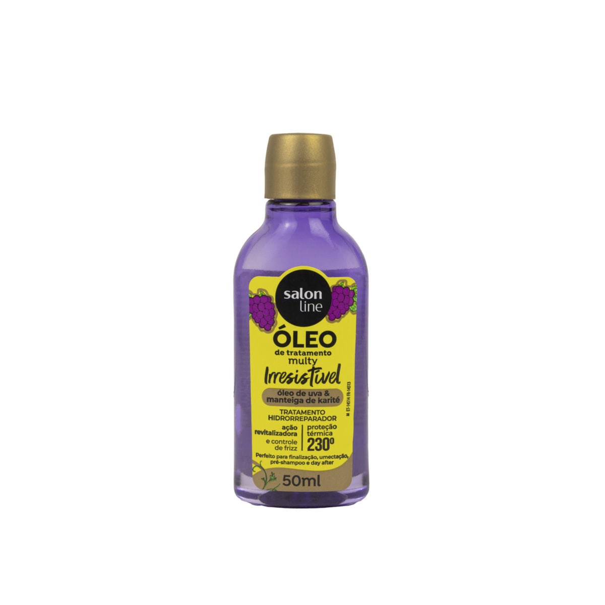 Salon Line Multy Uva Irresistivel Tratamento Óleo 50ml Salon Line Multy Uva Irresistivel Tratamento Óleo 50ml