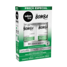 Salon Line S.O.S Bomba Antiqueda Shampoo 300ml + Condicionador 200ml