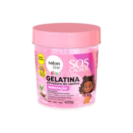 Salon Line S.O.S Cachos Kids Hidratação Gelatina 400g Salon Line S.O.S Cachos Kids Hidratação Gelatina 400g