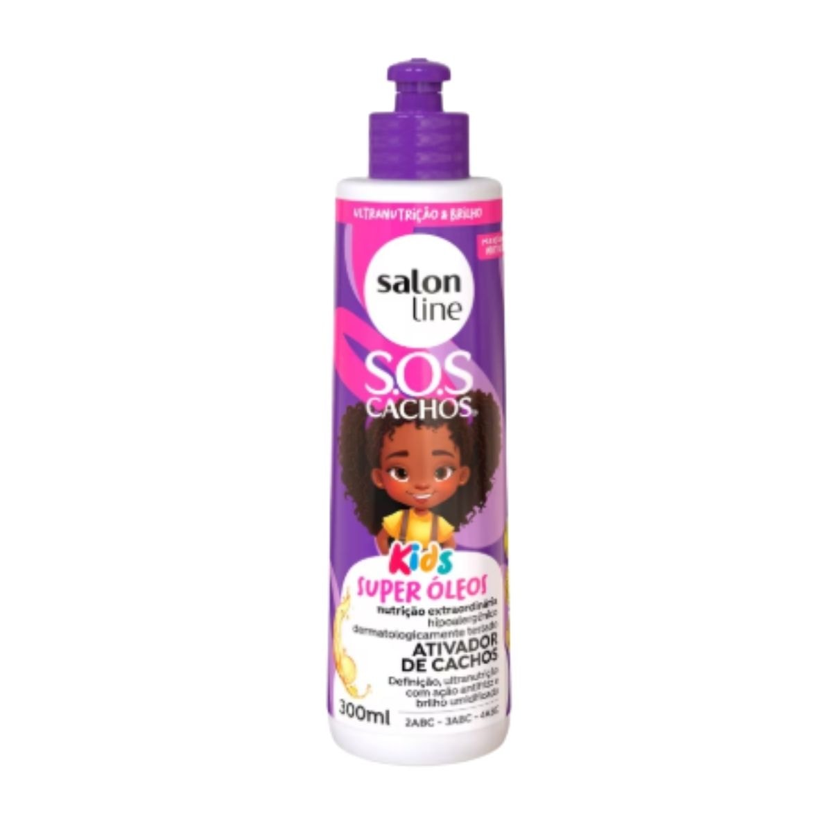 Salon Line S.O.S Cachos Kids Super Óleos Ativador 300ml Salon Line S.O.S Cachos Kids Super Óleos Ativador 300ml