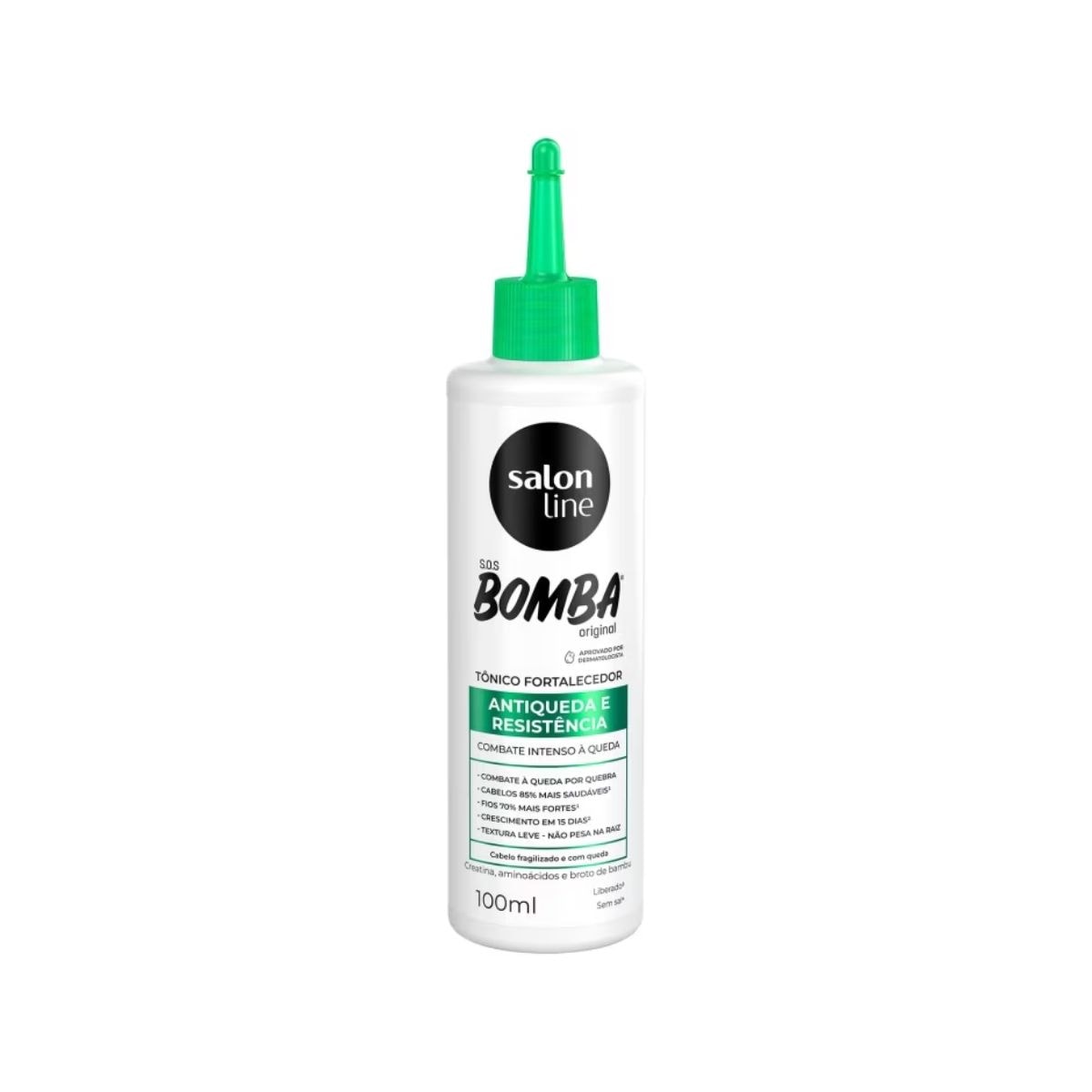 Salon Line SOS Bomba Antiqueda Tônico Fortalecedor 100ml Salon Line SOS Bomba Antiqueda Tônico Fortalecedor 100ml