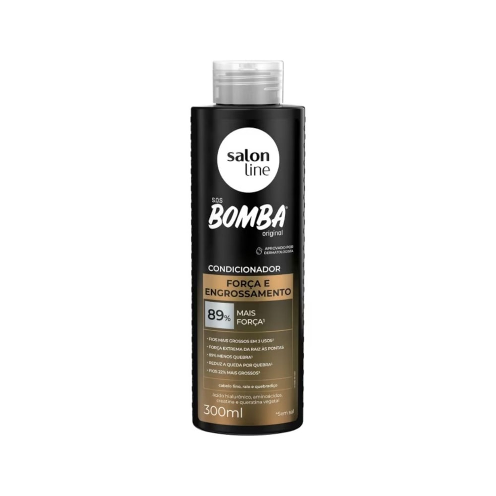 Salon Line SOS Bomba Força Condicionador 300ml