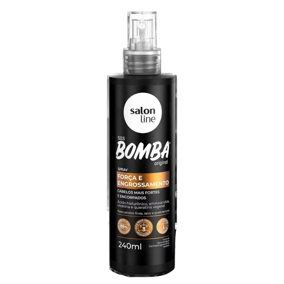 Salon Line SOS Bomba Força Spray Condicionante 240ml