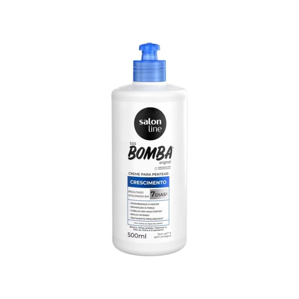 Salon Line SOS Bomba Original Creme Para Pentear 500ml