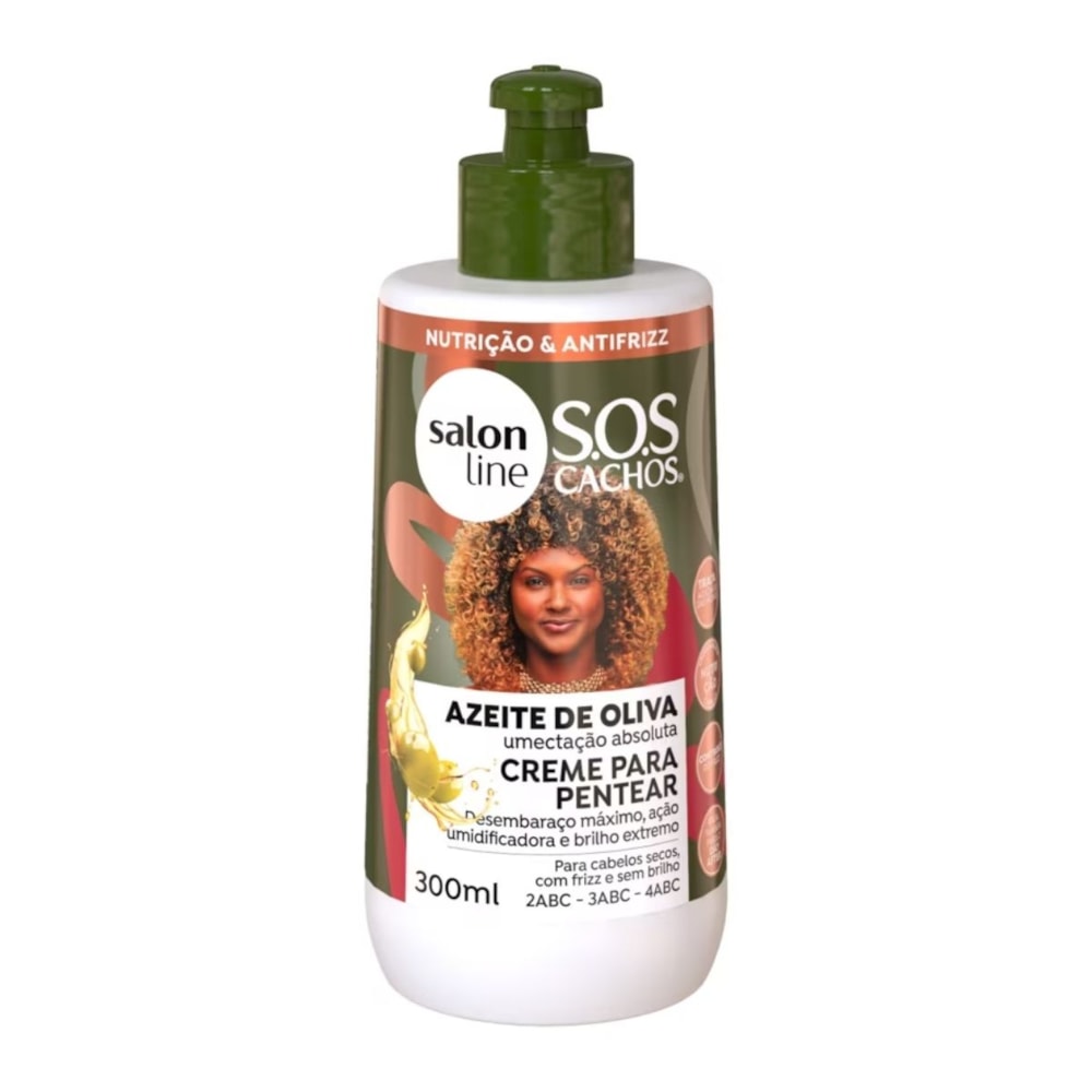 Salon Line SOS Cachos Azeite de Oliva Creme de Pentear 300ml