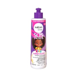 Salon Line SOS Cachos Kids Super Óleos Creme Pentear 300ml