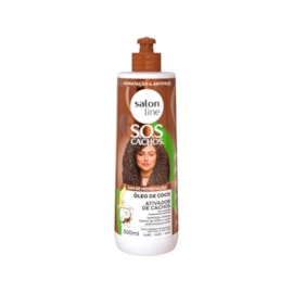 Salon Line SOS Cachos Óleo de Coco Ativador de Cachos 500ml