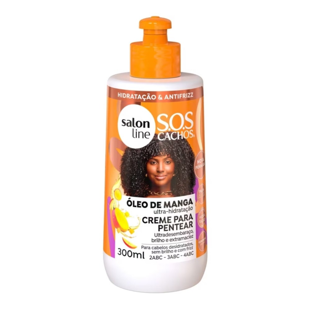 Salon Line SOS Cachos Óleo de Manga Creme de Pentear 300ml