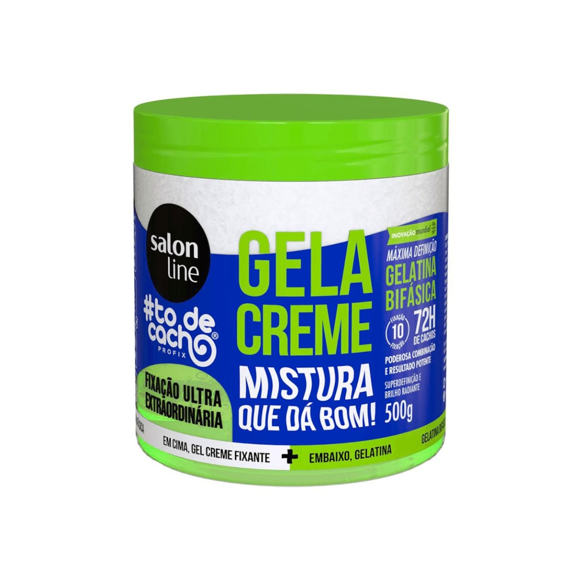 Salon Line #todecacho Fixação Ultra Gel & Creme 500g Salon Line #todecacho Fixação Ultra Gel & Creme 500g