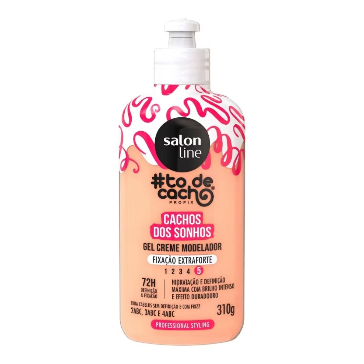 Salon Line #todecacho Gel Creme Modelador Extra Forte 310g Salon Line #todecacho Gel Creme Modelador Extra Forte 310g